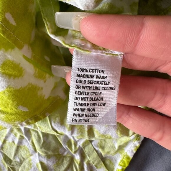 Crown and Ivy Cotton Button Down Shirt - Picture 10 of 10